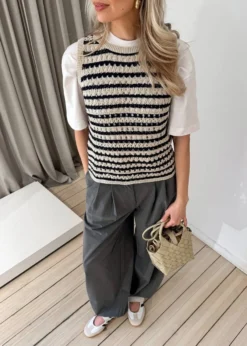 Modström Vestermd stripe top
