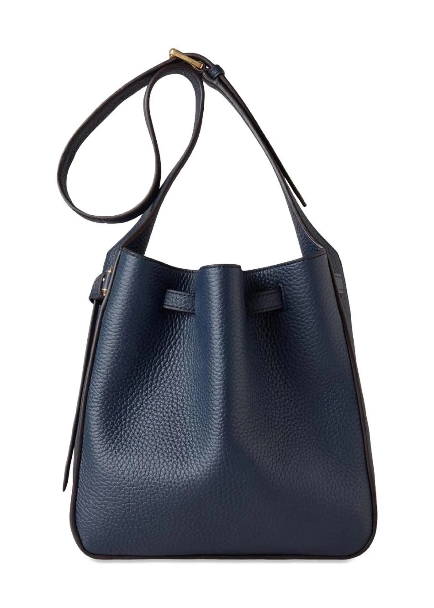 Mulberry Lyra Small Belted Bucket Heavy Grain