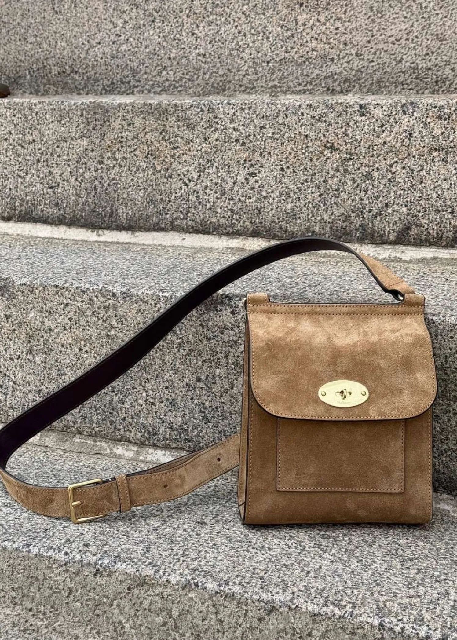 Mulberry Small Antony N Suede