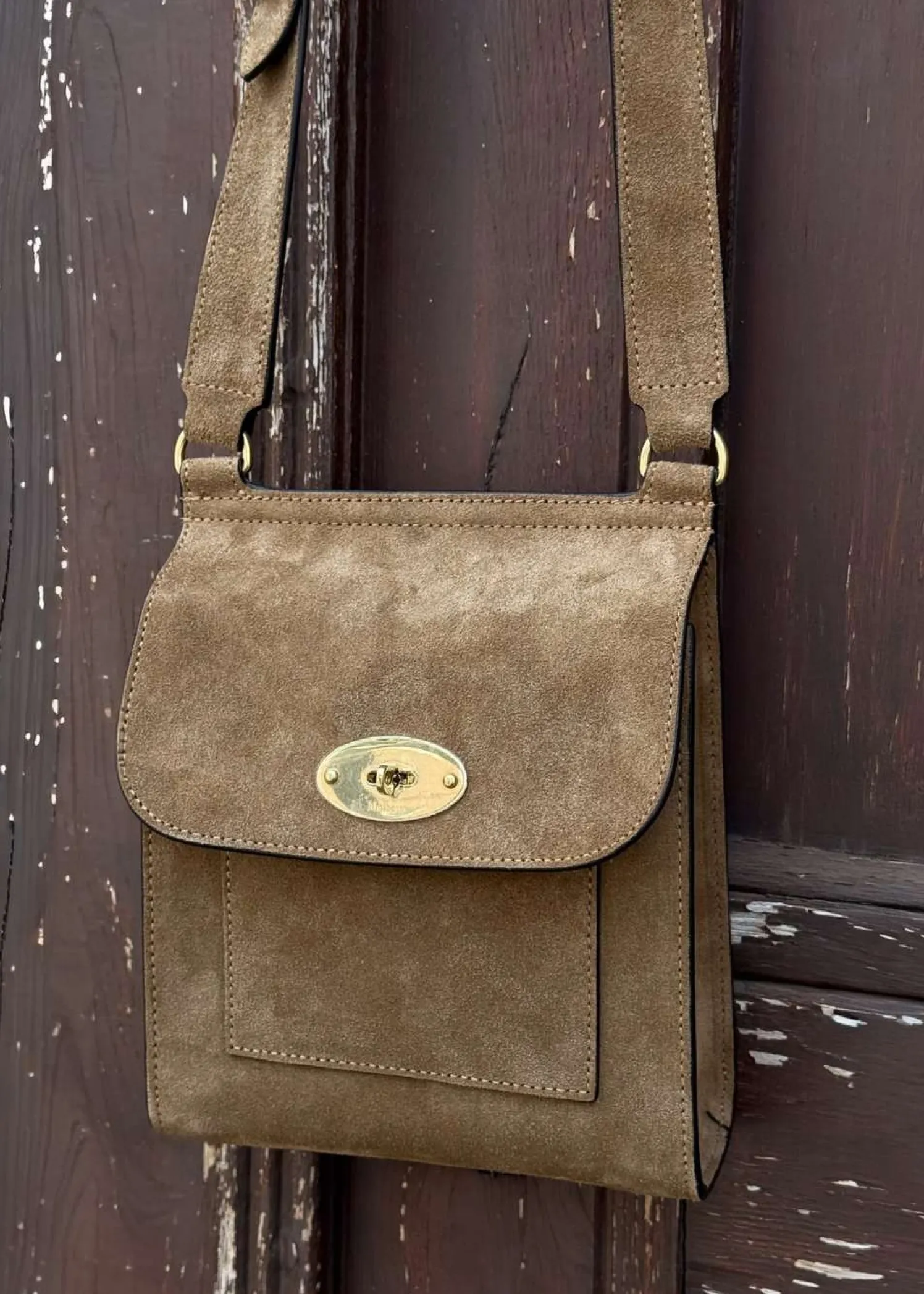 Mulberry Small Antony N Suede