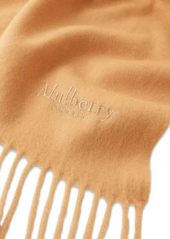 Mulberry Solid Merino Wool Scarf