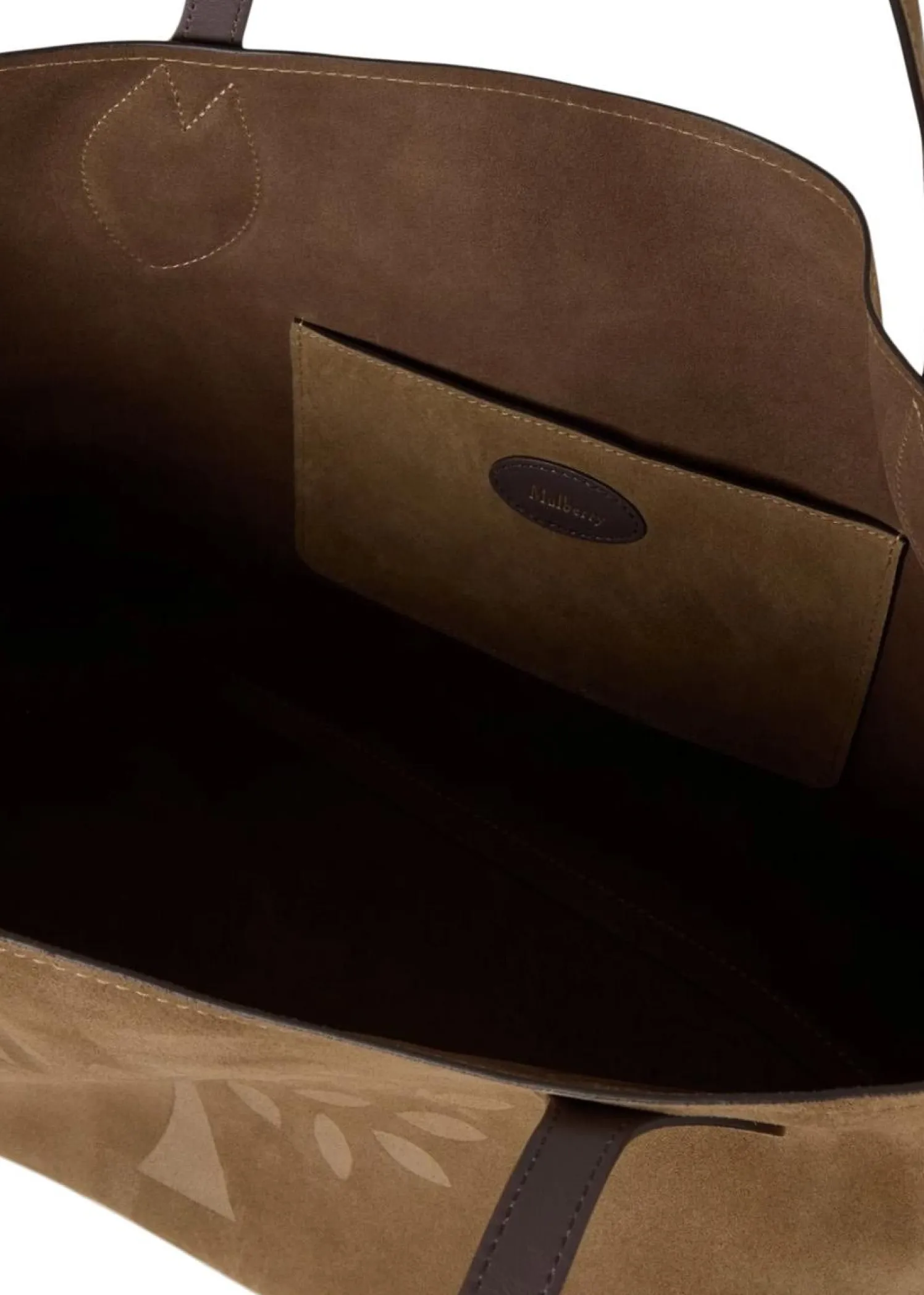 Mulberry Suede Tote