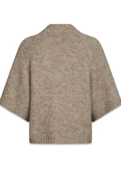 Neo Noir Benuta Fluffy Knit Cardigan