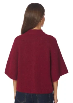 Neo Noir Benuta Fluffy Knit Cardigan