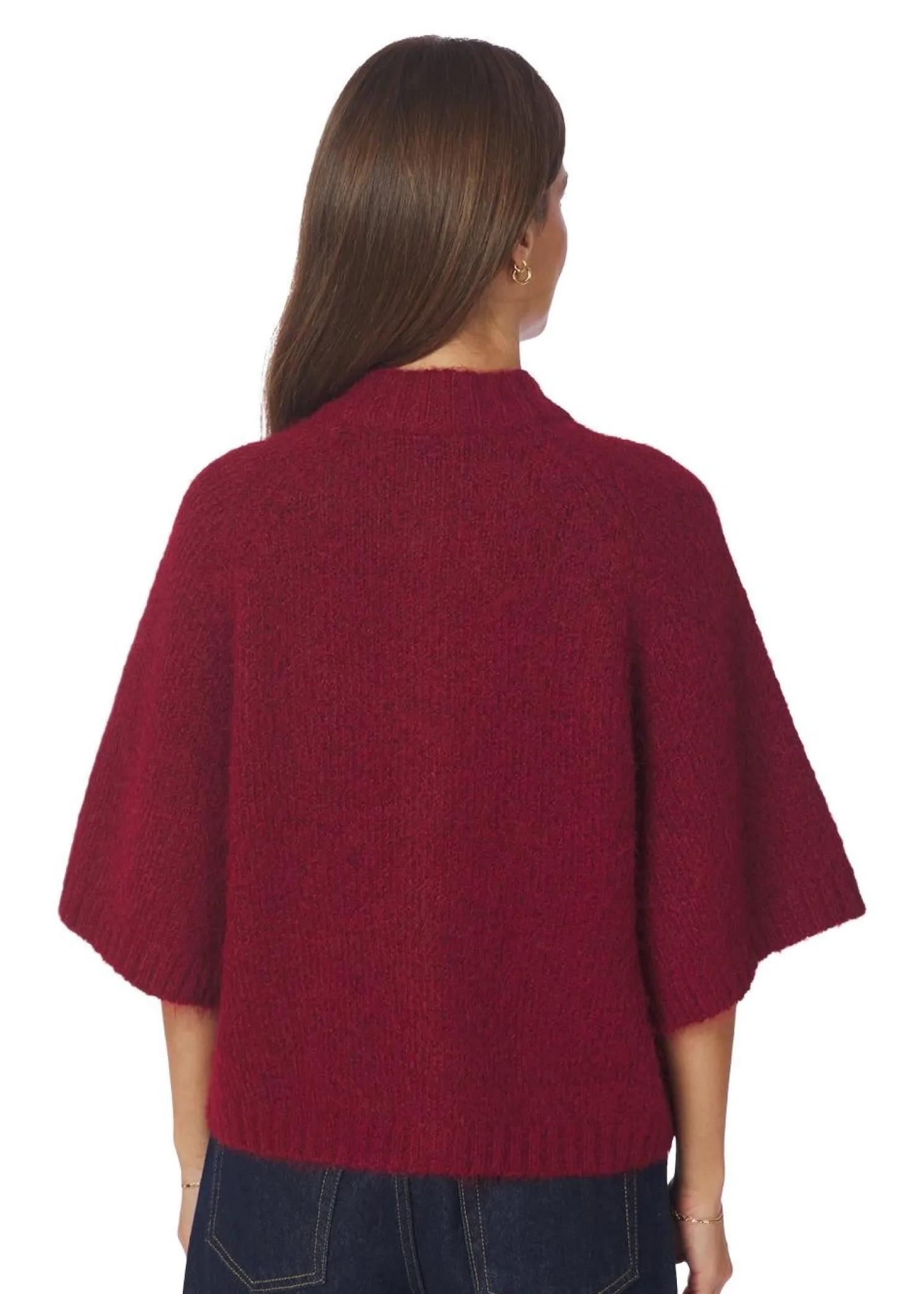 Neo Noir Benuta Fluffy Knit Cardigan
