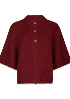 Neo Noir Benuta Fluffy Knit Cardigan