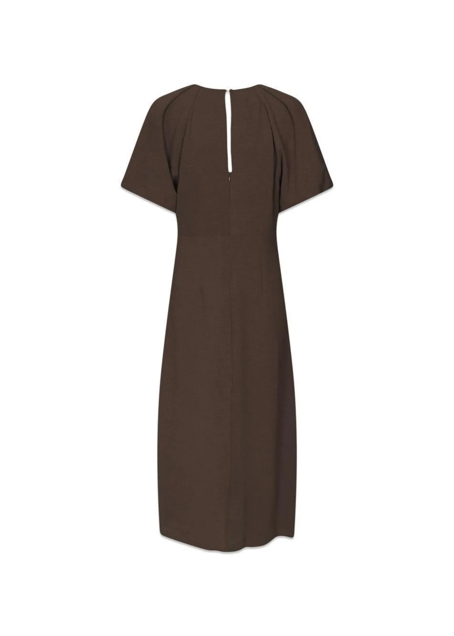 Neo Noir Bomba Structure Solid Dress