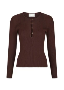 Neo Noir Carlton Knit Blouse