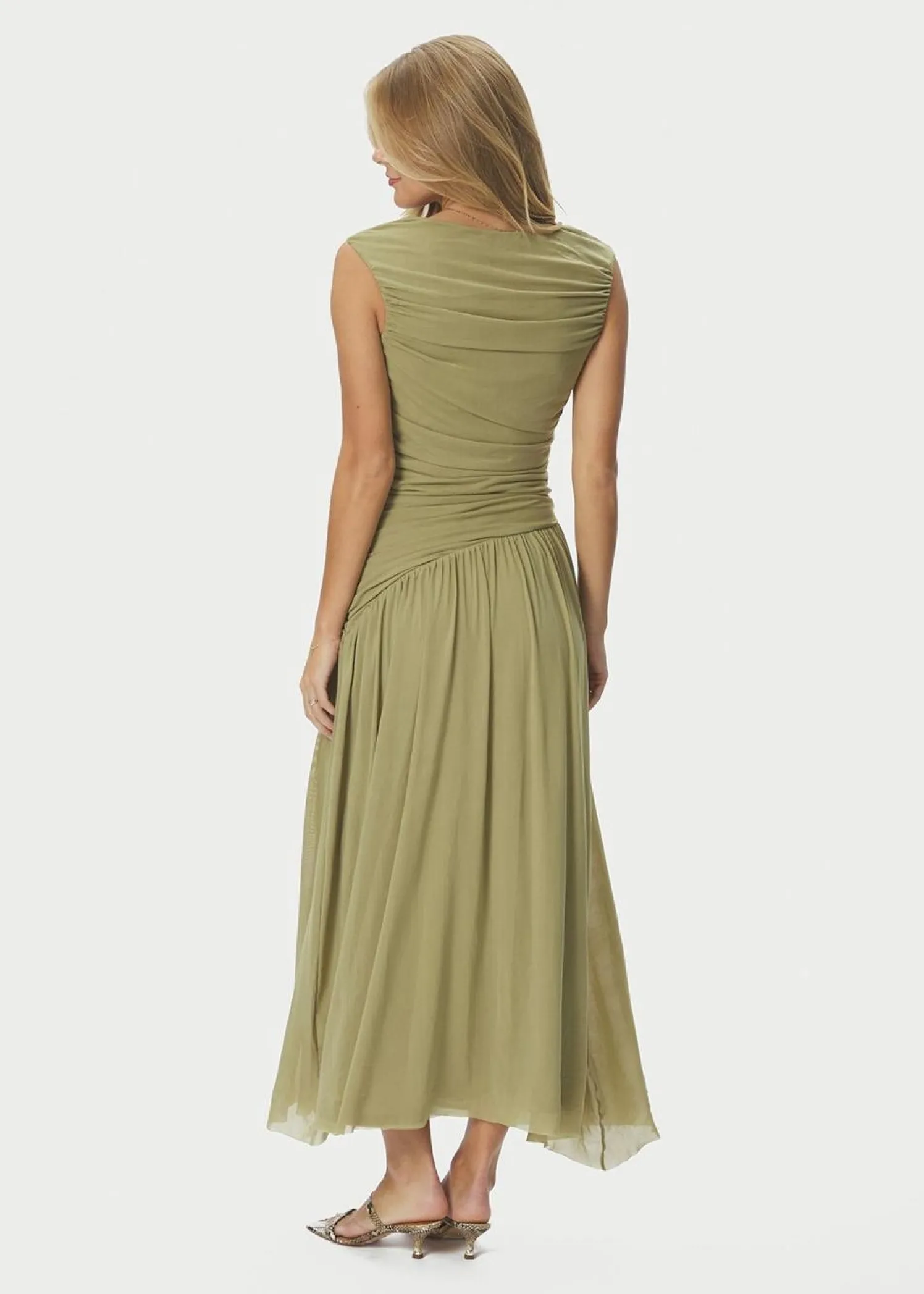 Neo Noir Cludine Mesh Dress