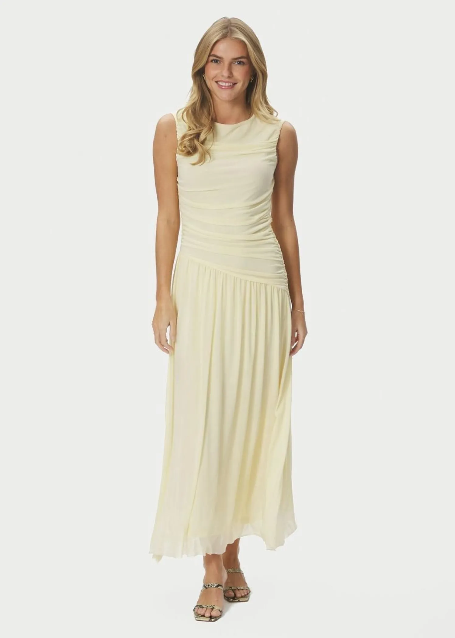 Neo Noir Cludine Mesh Dress
