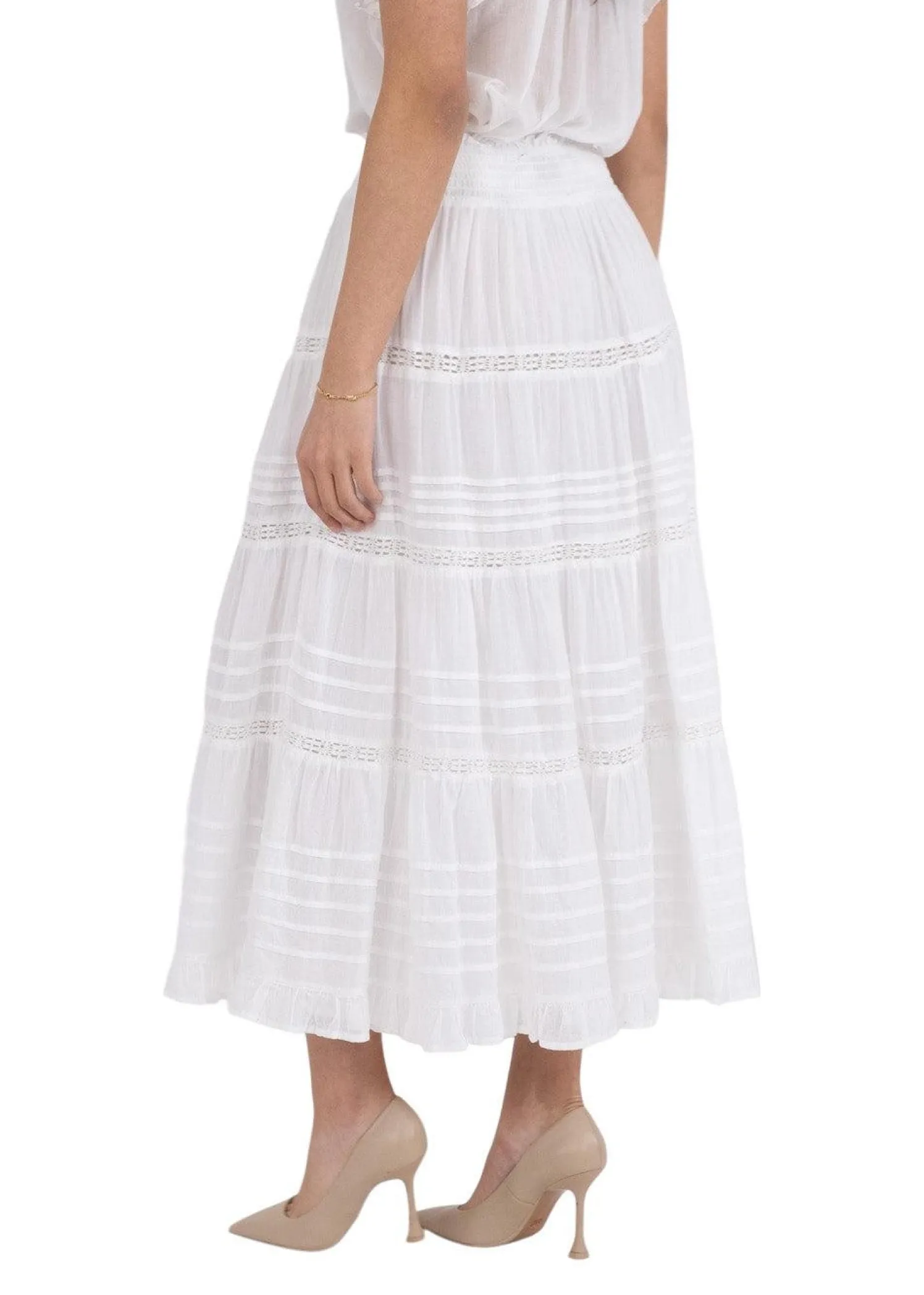 Neo Noir Felicia S Voile Skirt