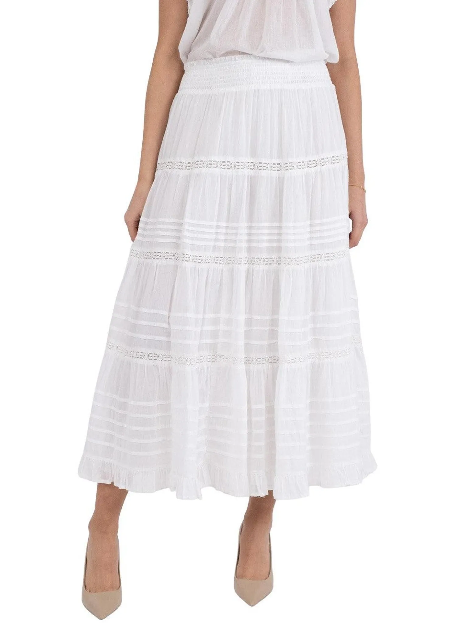 Neo Noir Felicia S Voile Skirt