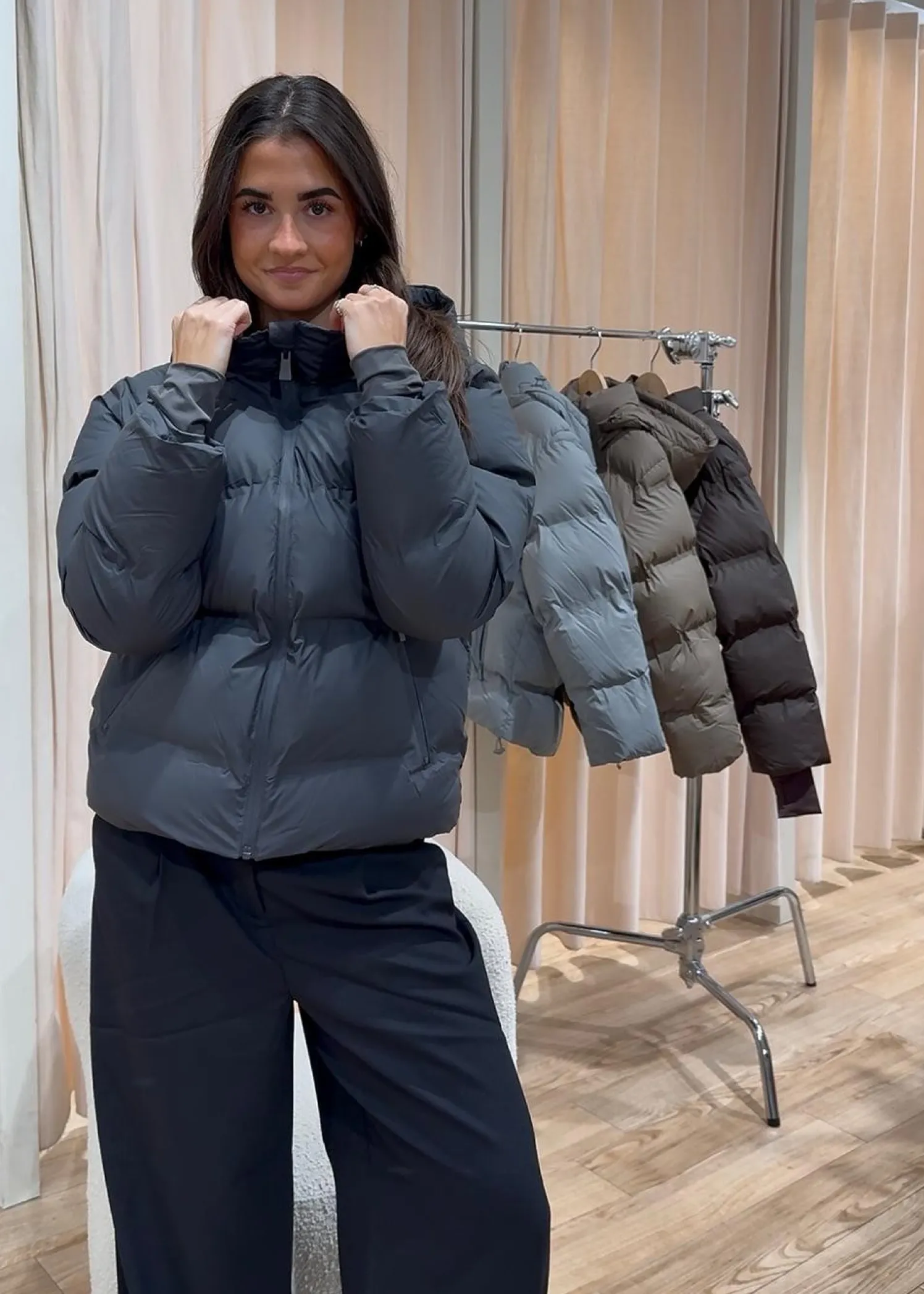 Neo Noir Fox C Puffer Jacket