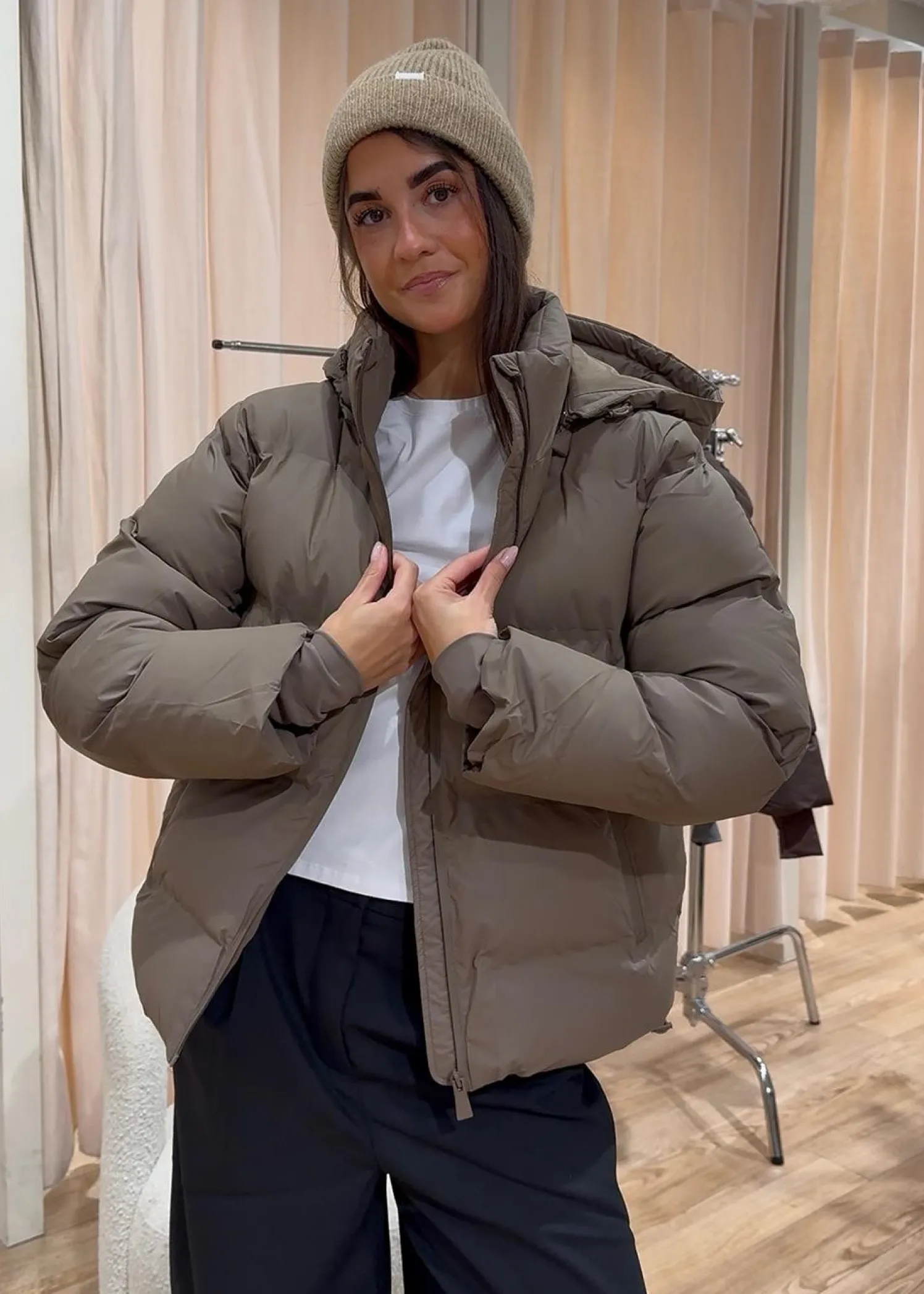 Neo Noir Fox C Puffer Jacket