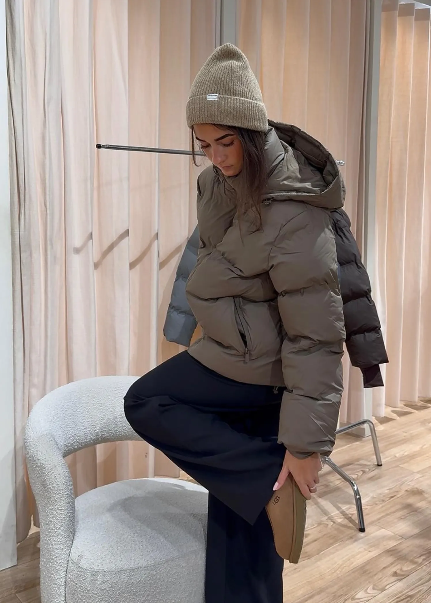 Neo Noir Fox C Puffer Jacket