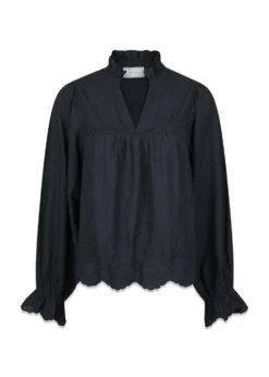 Neo Noir Heline Emb Blouse
