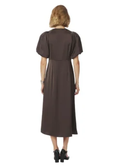 Neo Noir Illana Heavy Sateen Dress