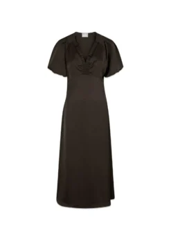 Neo Noir Illana Heavy Sateen Dress