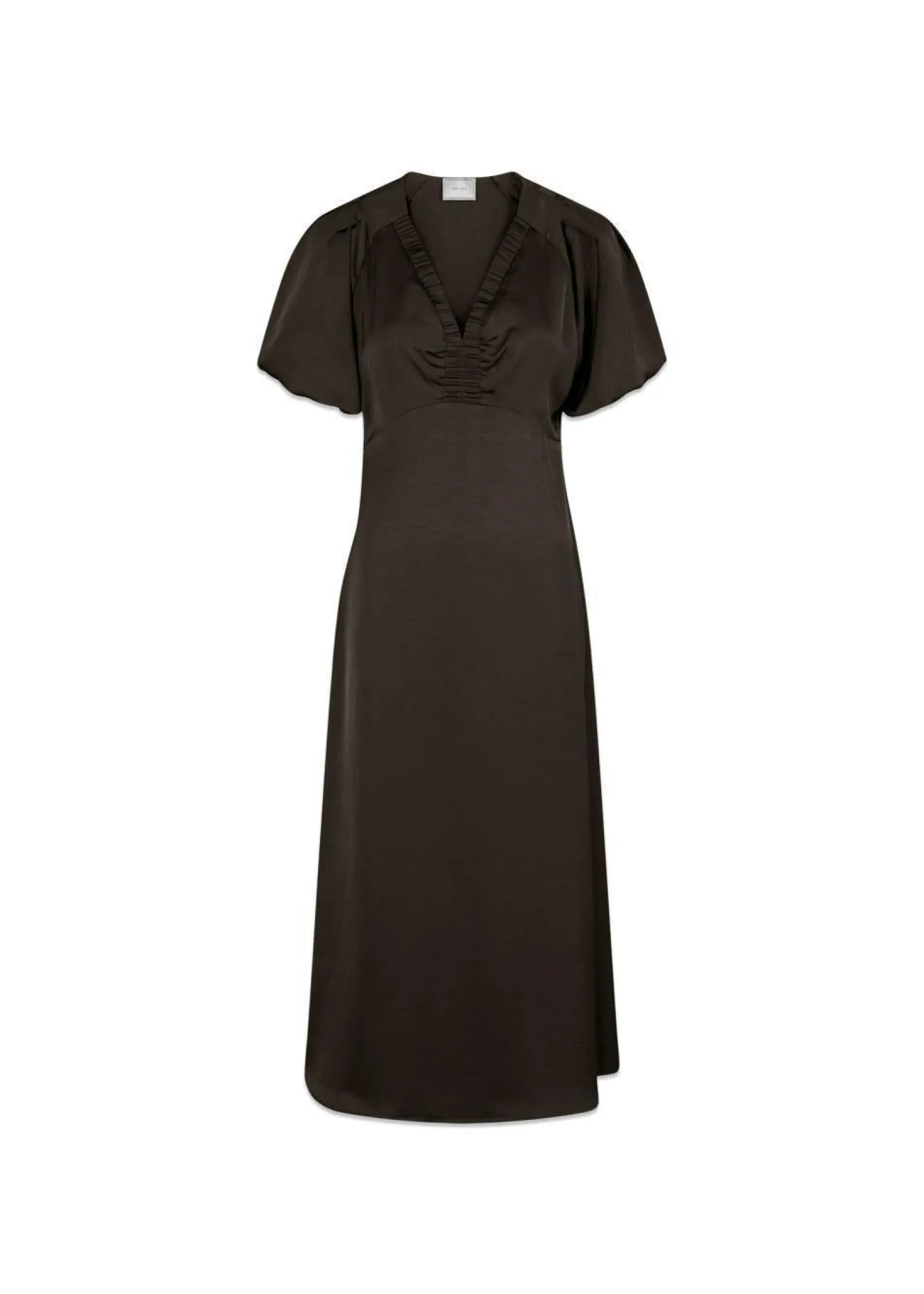 Neo Noir Illana Heavy Sateen Dress