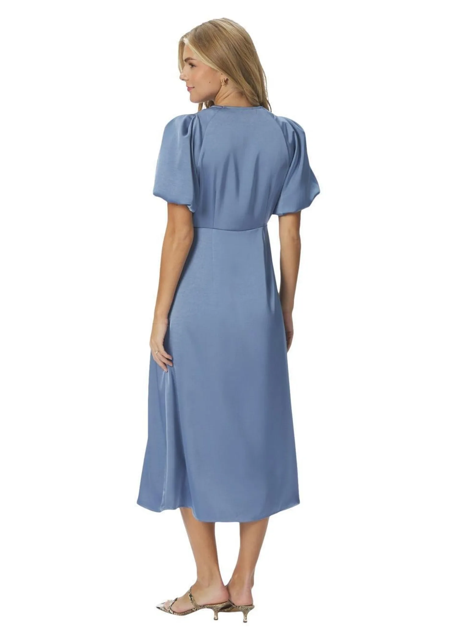 Neo Noir Illana Heavy Sateen Dress
