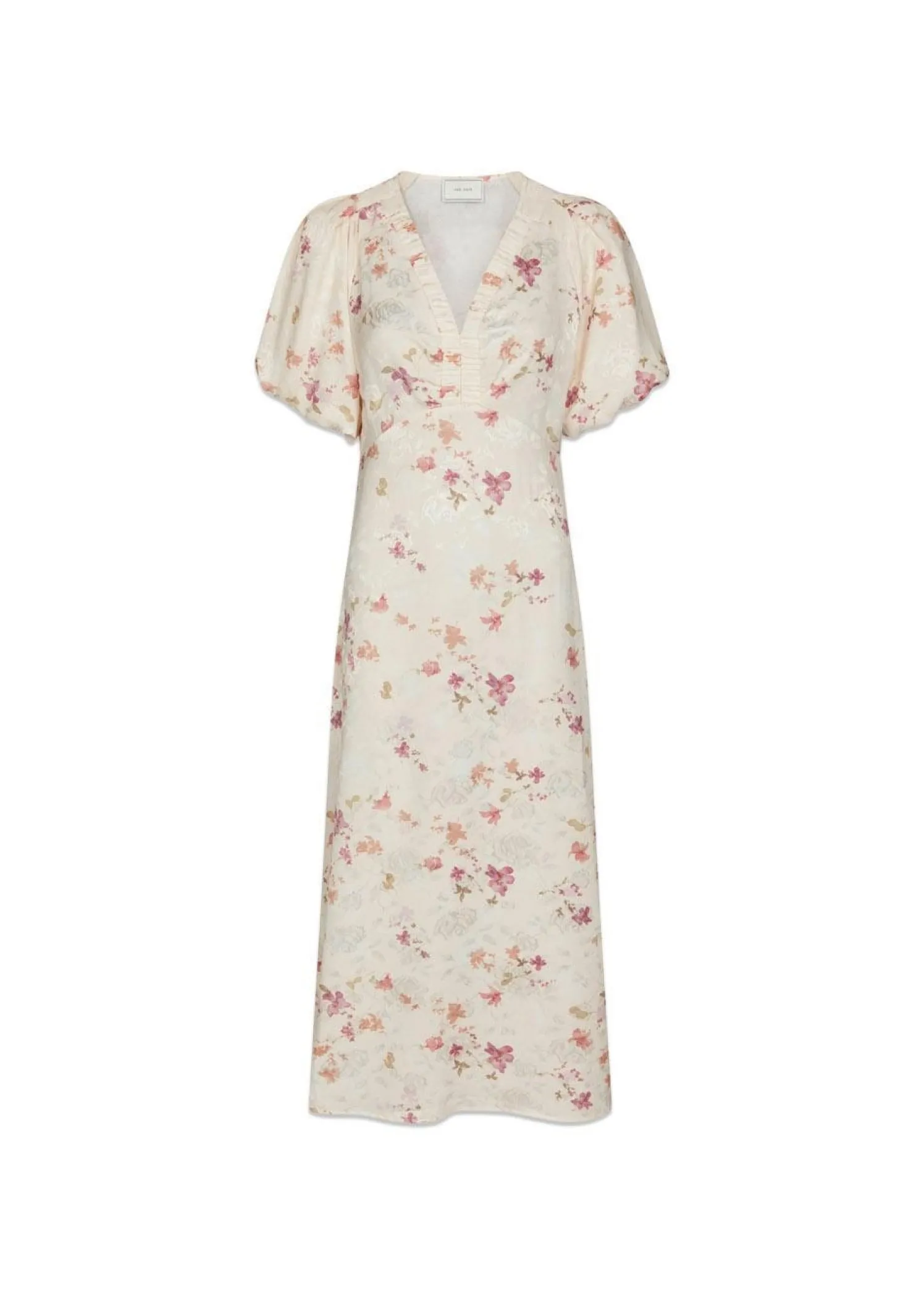 Neo Noir Illana Sateen Print Dress