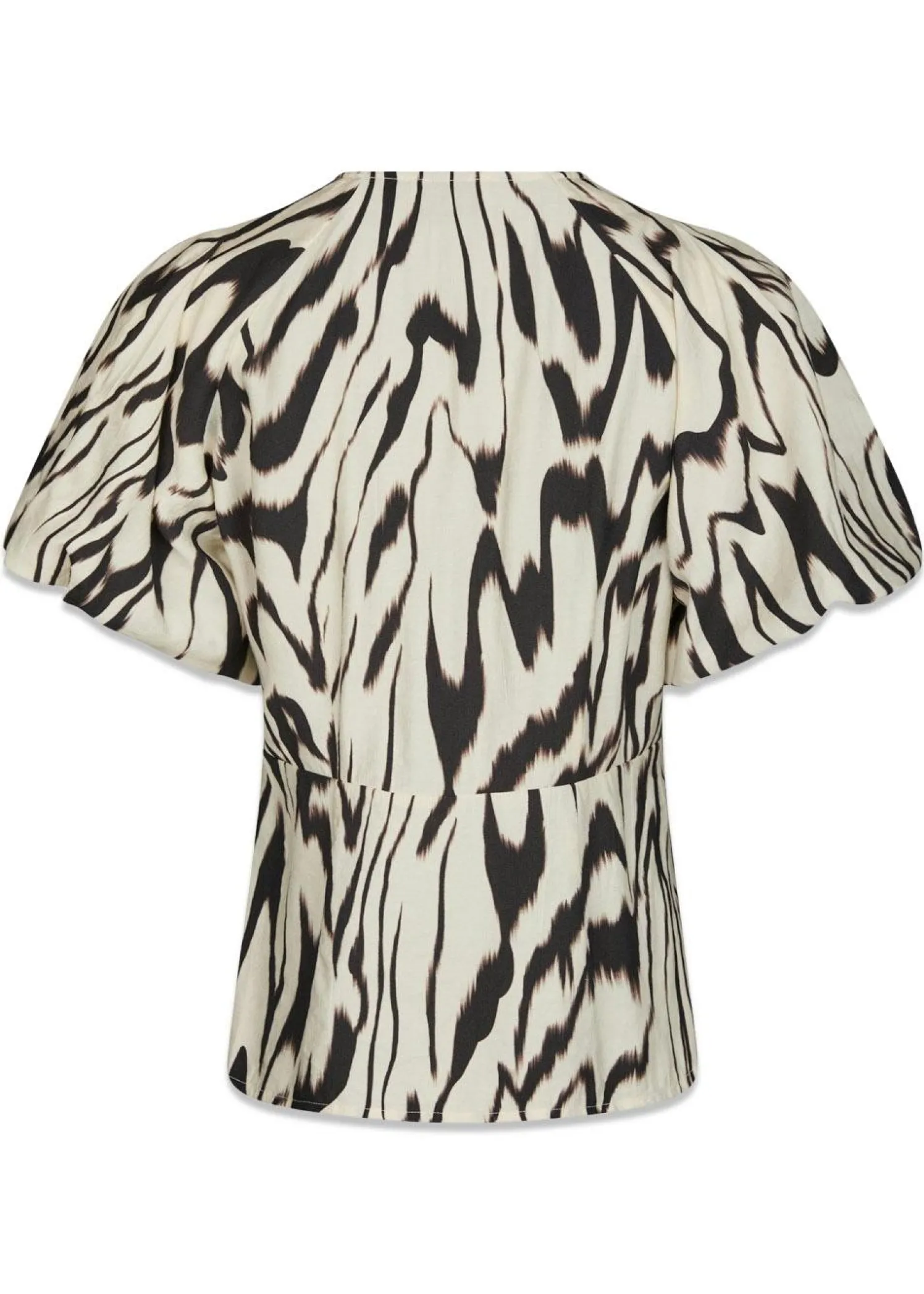Neo Noir Irina Graphic Zag Blouse