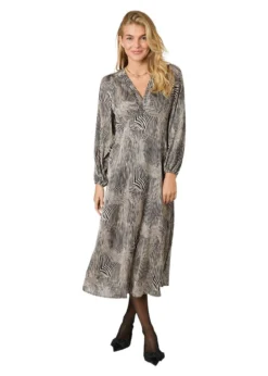 Neo Noir Isobel Floating Wave Dress