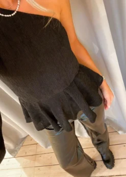 Neo Noir Jennifer Croc Pants