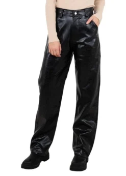 Neo Noir Jennifer Croc Pants