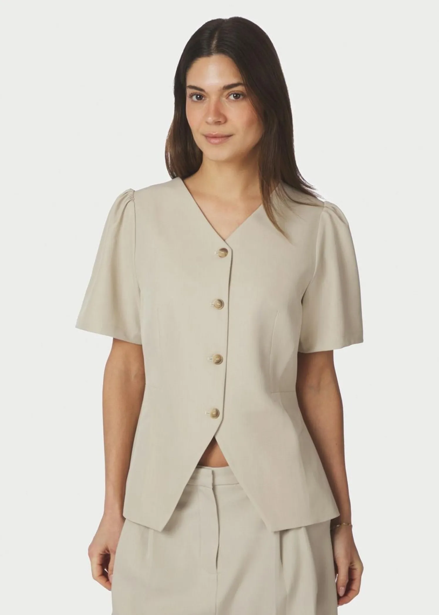 Neo Noir Jules Structure Blouse