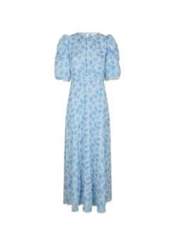 Neo Noir Kikka Chiffon Flower Dress