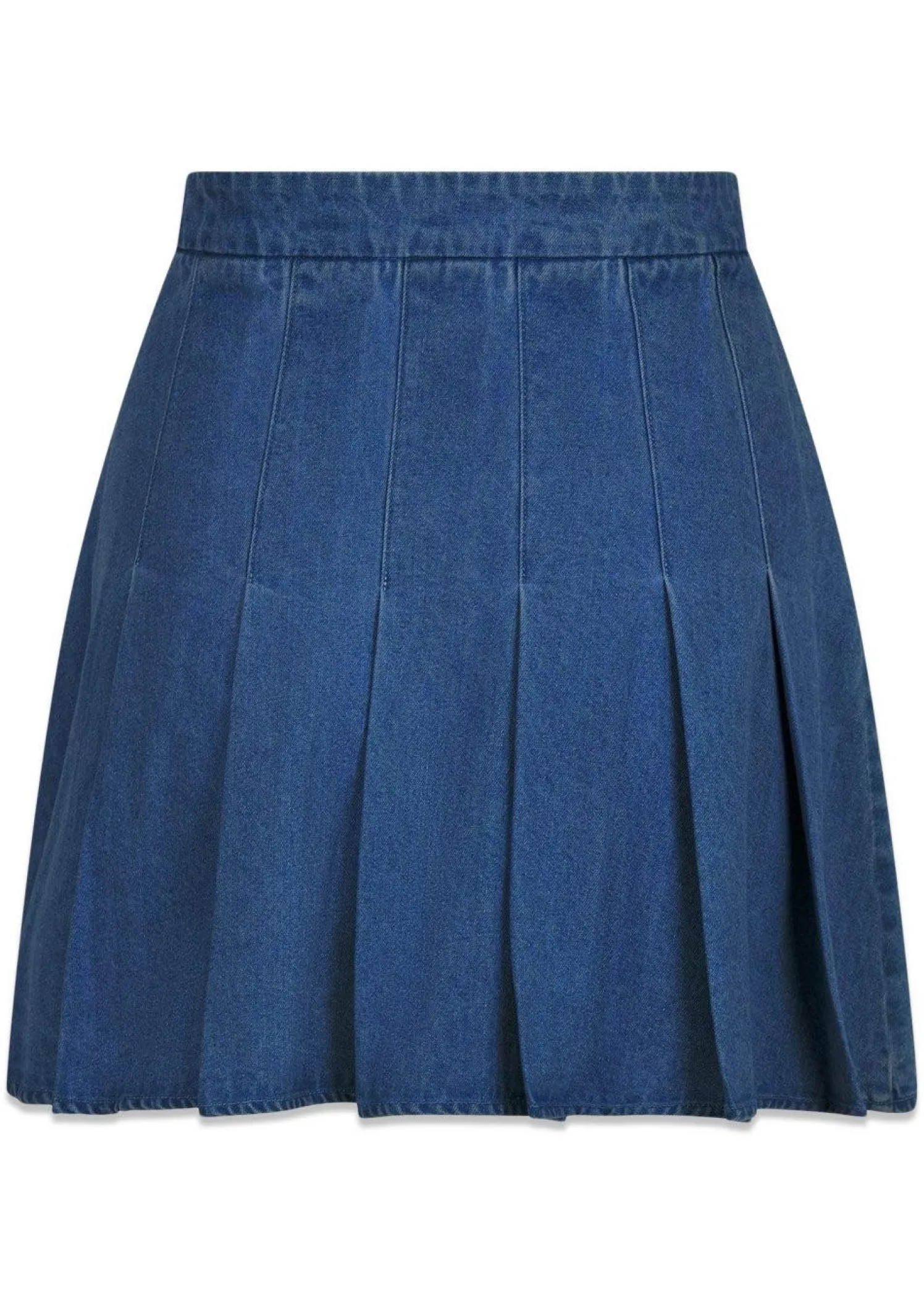 Neo Noir Laurina Denim Skirt