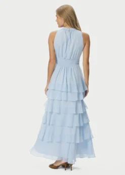 Neo Noir Marli Solid Chiffon Dress