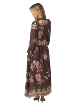 Neo Noir Nova Botanical Border Dress