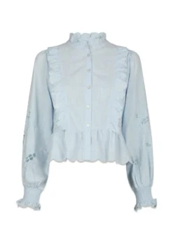 Neo Noir Petrine Embroidery Blouse