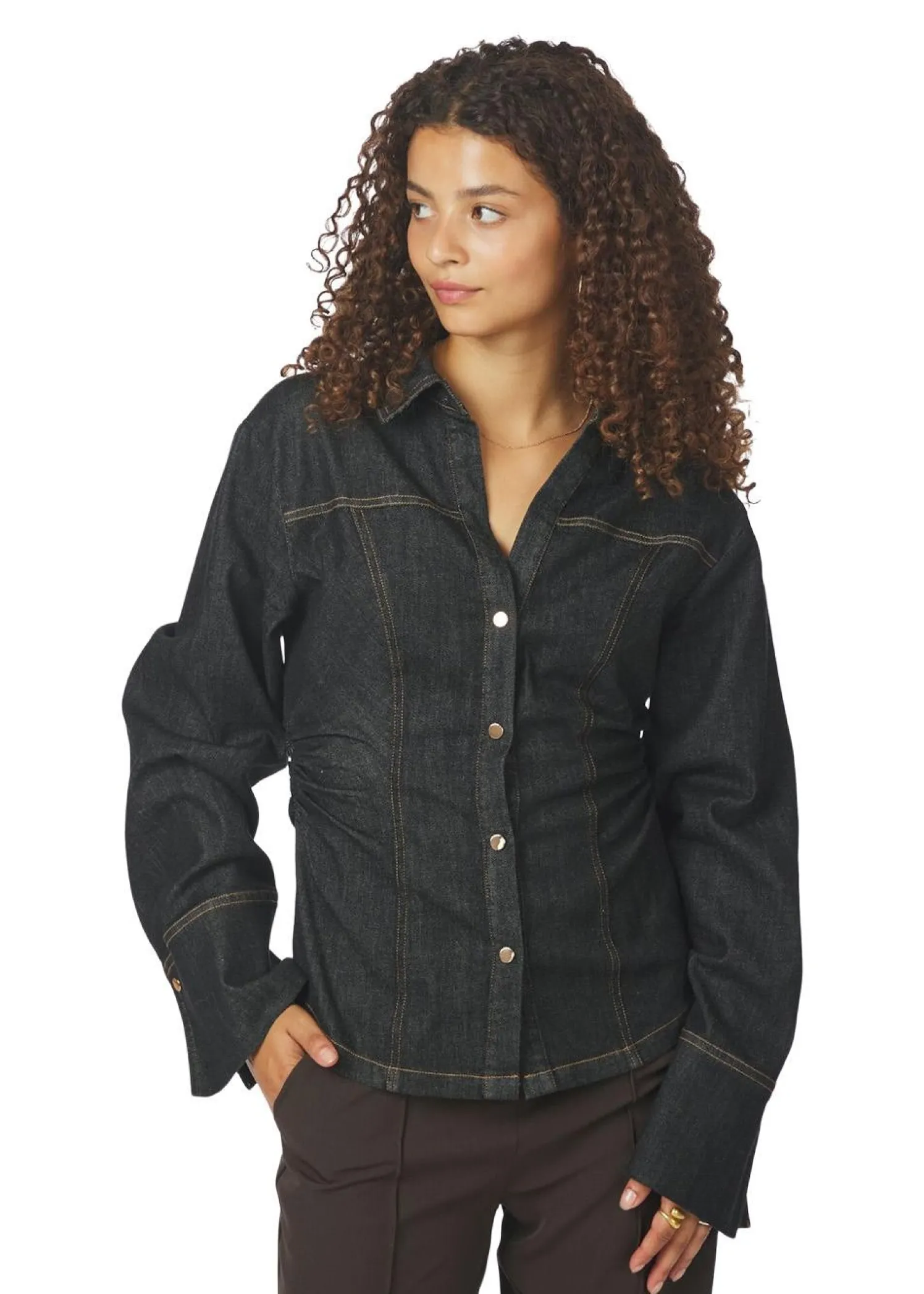 Neo Noir Rabia Denim Shirt