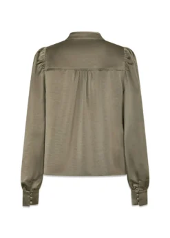 Neo Noir Rosslyn Heavy Sateen Blouse