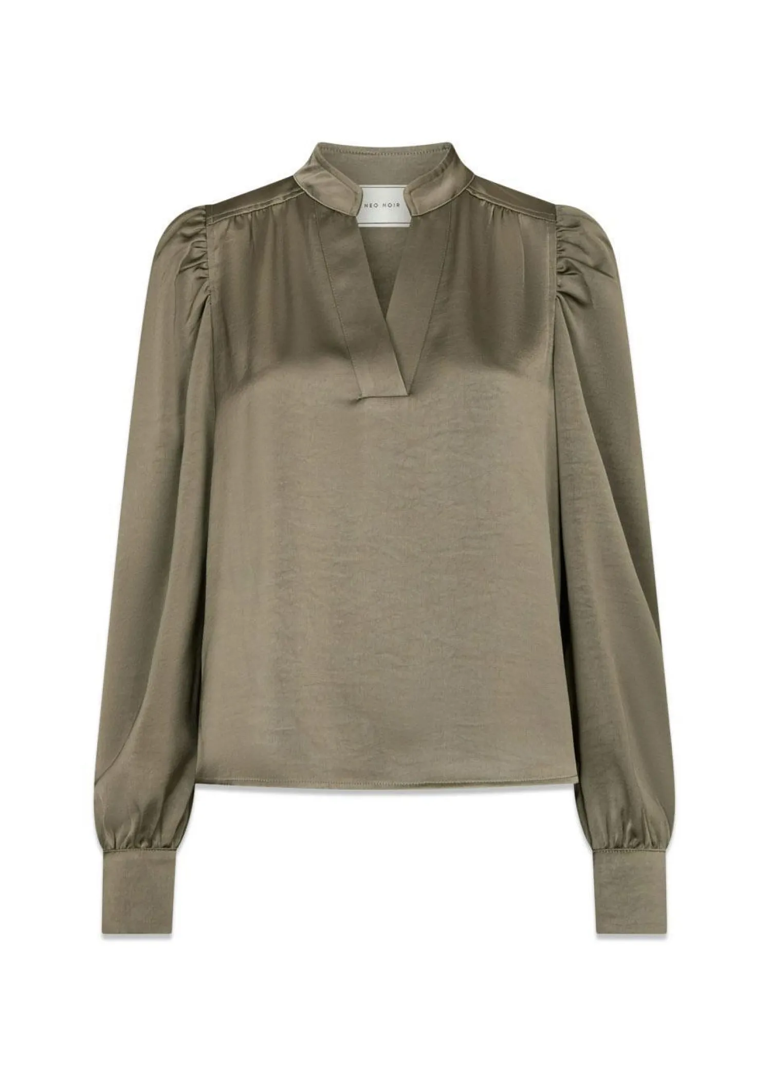 Neo Noir Rosslyn Heavy Sateen Blouse