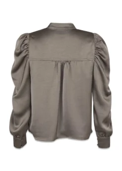 Neo Noir Rosslyn Heavy Sateen Blouse