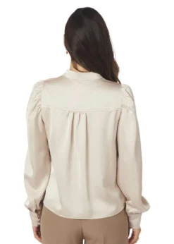 Neo Noir Rosslyn Heavy Sateen Blouse
