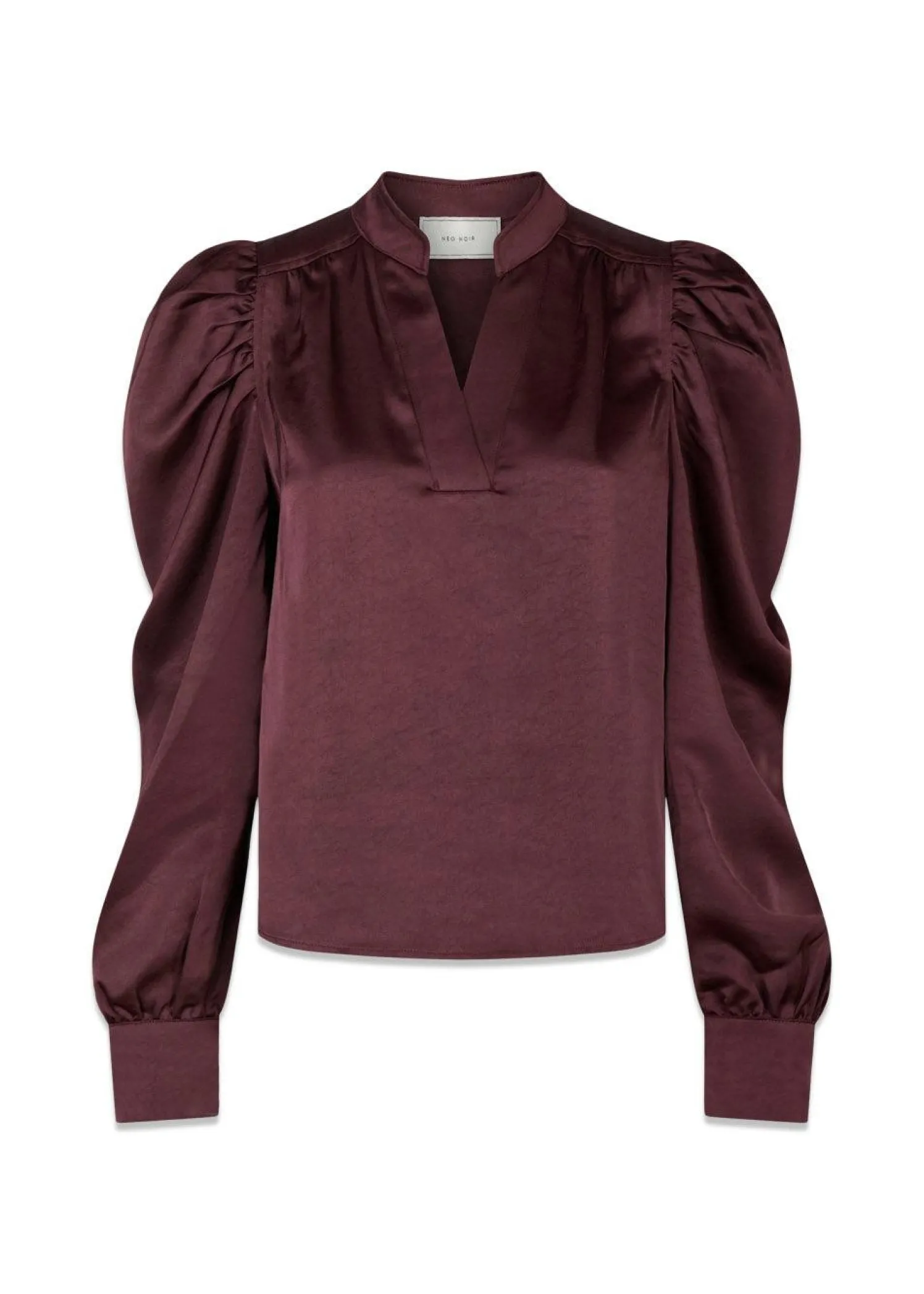 Neo Noir Rosslyn Heavy Sateen Blouse