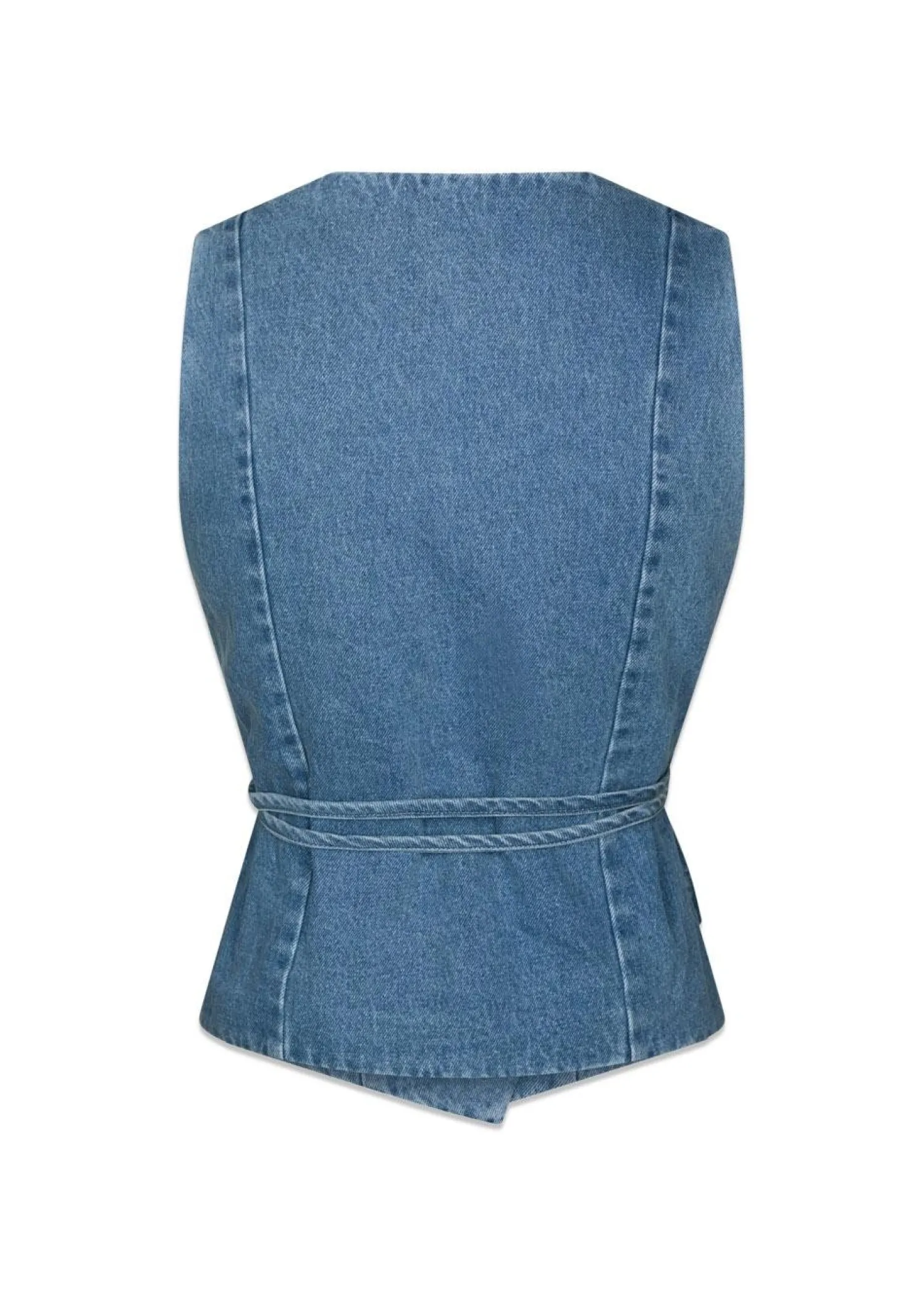 Neo Noir Samara Denim Waistcoat