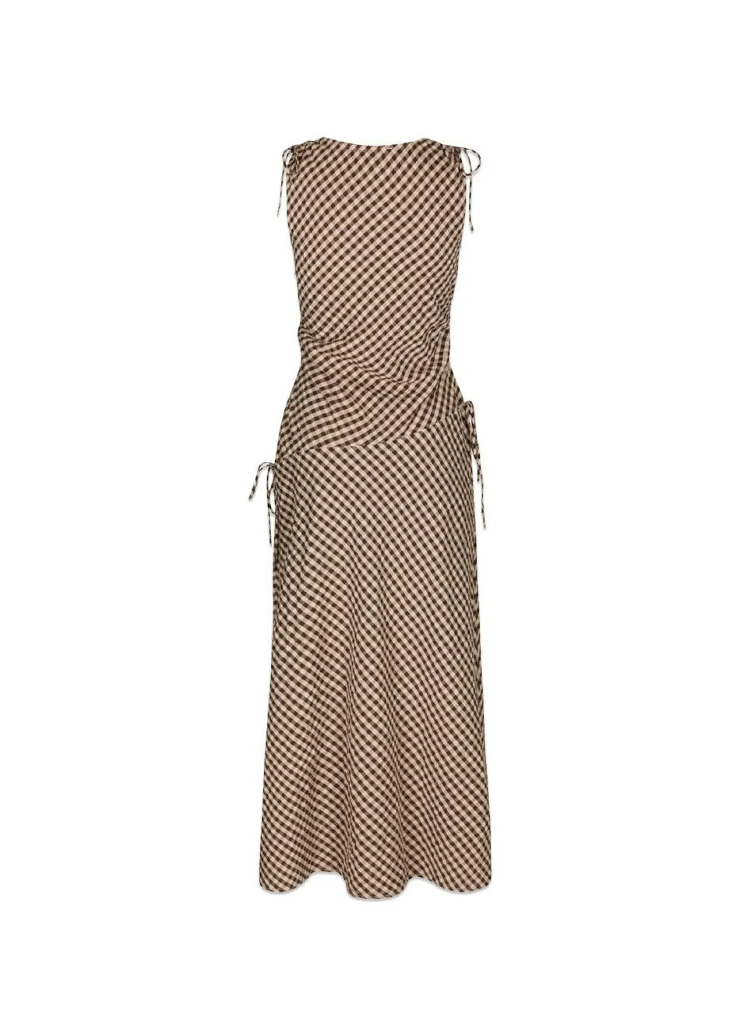 Neo Noir Saxton Check Dress