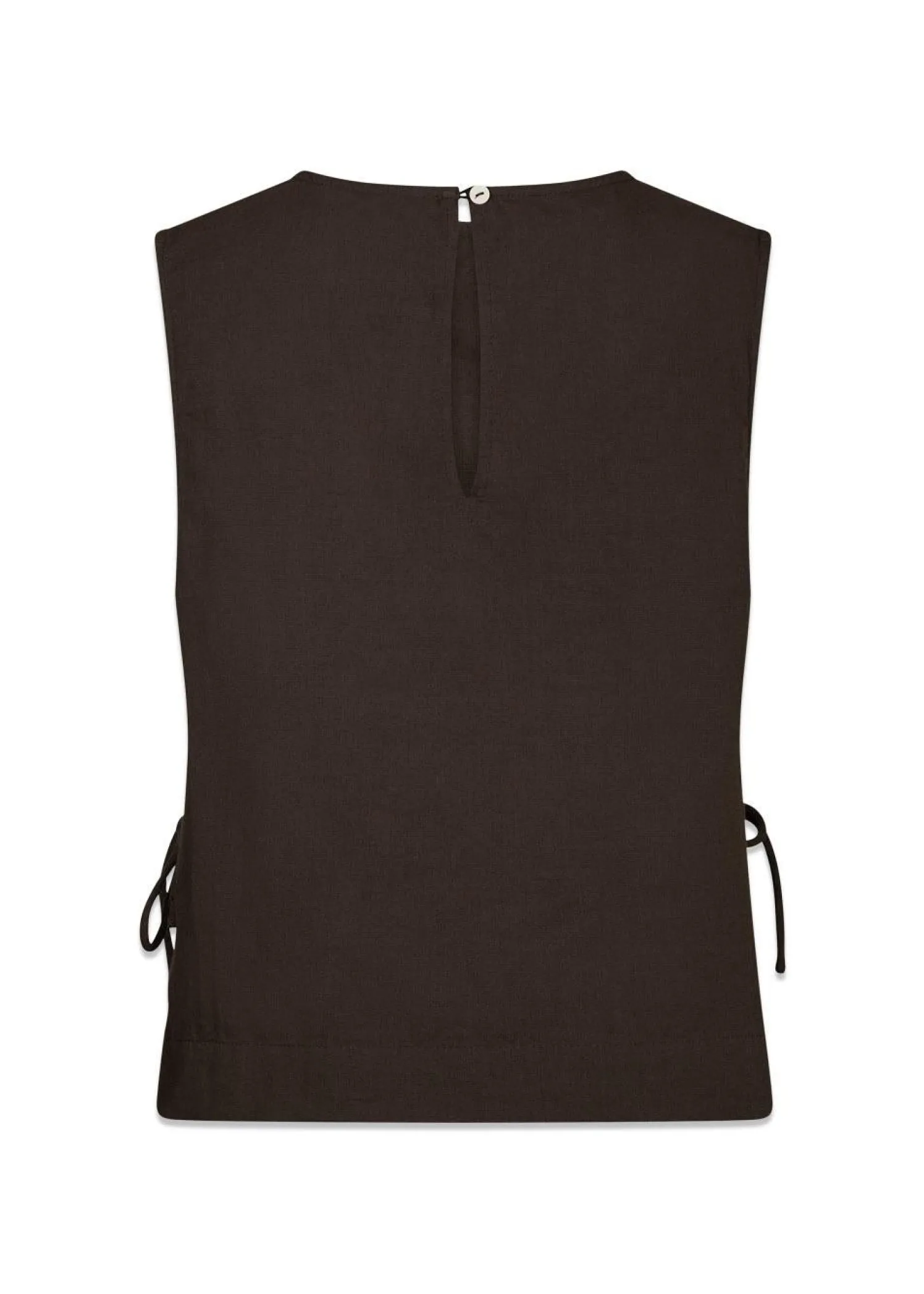 Neo Noir Svetlana linen Top