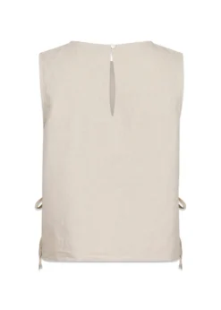 Neo Noir Svetlana linen Top