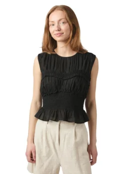 Neo Noir Tiril S Voile Top