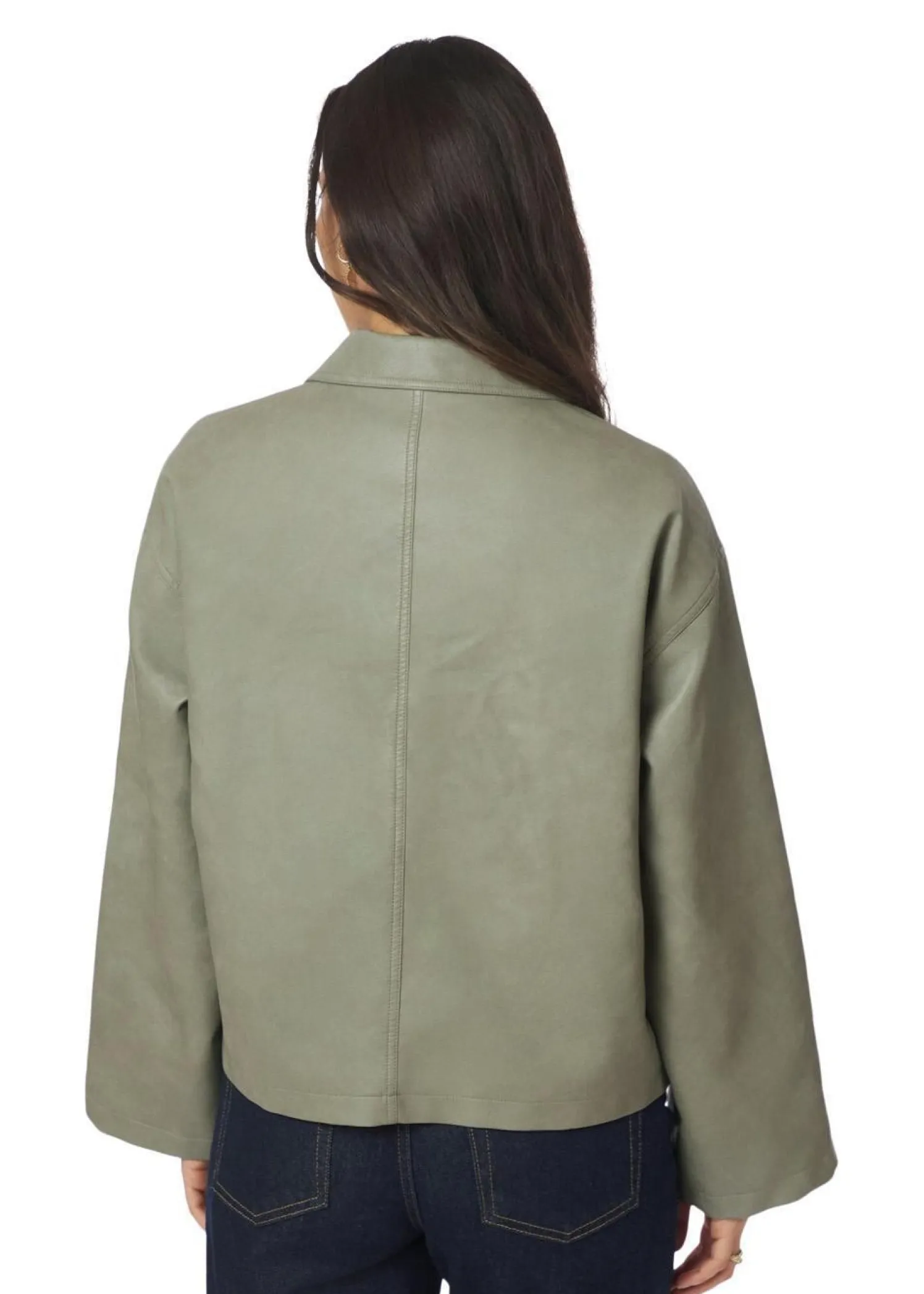 Neo Noir Titan Faux Leather Jacket