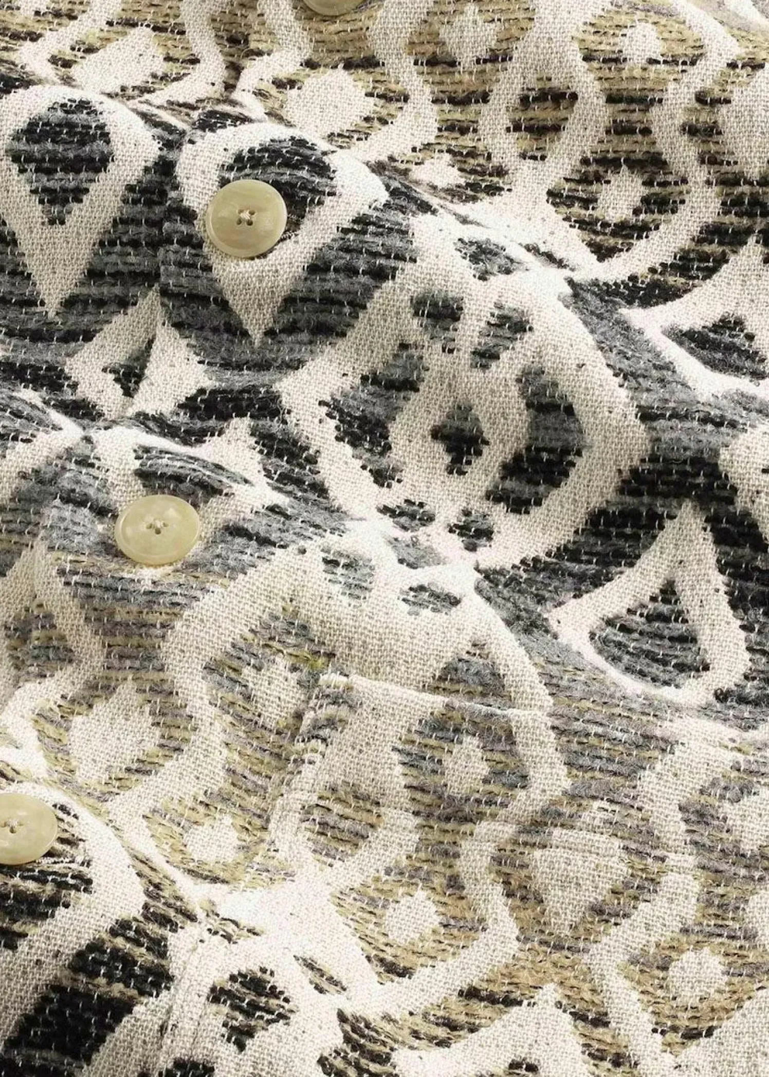 Nn. 07 Blaze Jacquard Overshirt