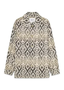 Nn. 07 Blaze Jacquard Overshirt