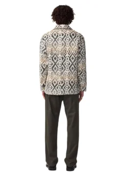 Nn. 07 Blaze Jacquard Overshirt